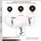 Service Caster 6'' High Temp Glass Filled Nylon Swivel Caster with Roller Bearing and Brake SCC-20S620-GFNRHT-TLB - alternate 5